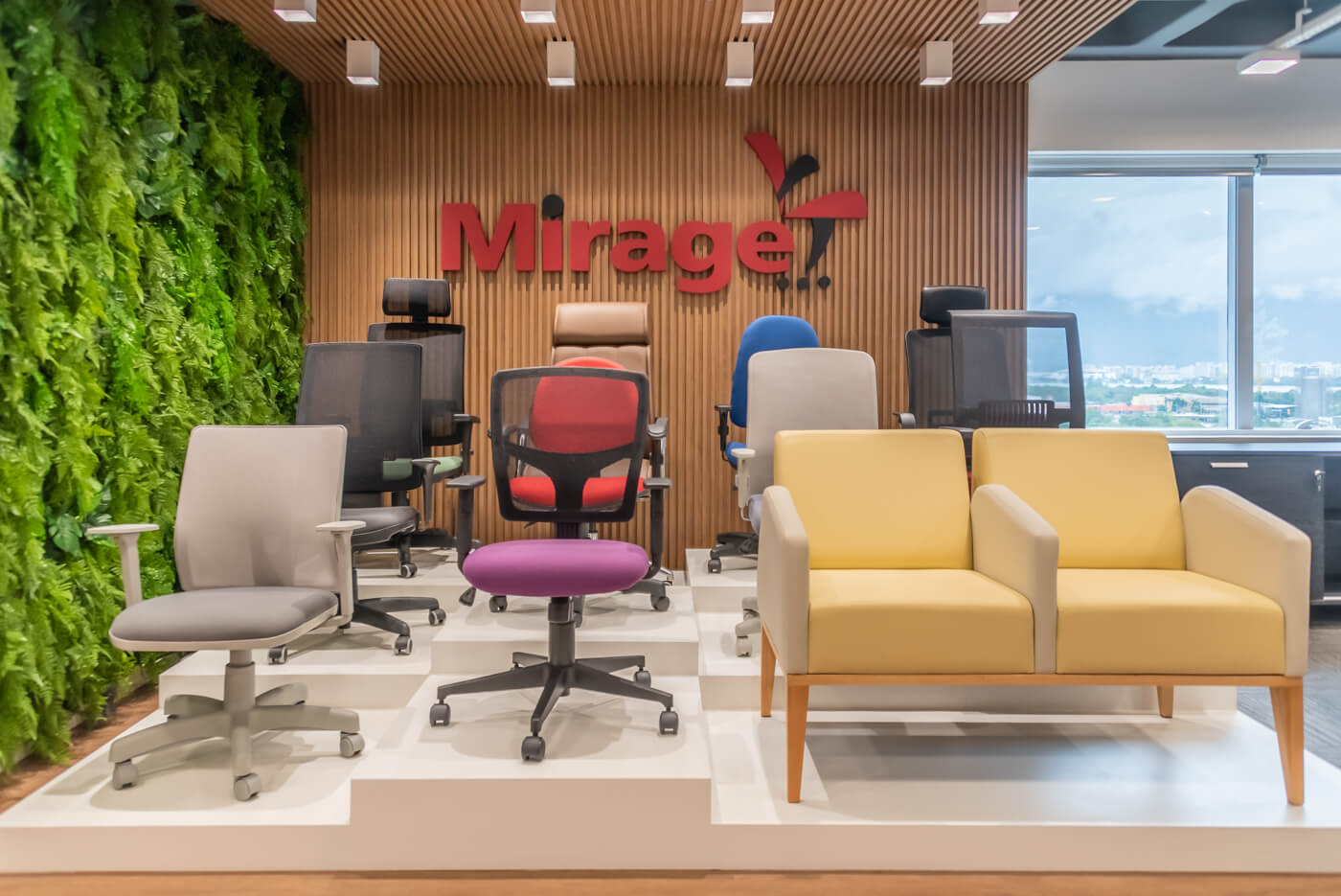 Inaugura, na Barra da Tijuca, o nosso novo showroom Mirage